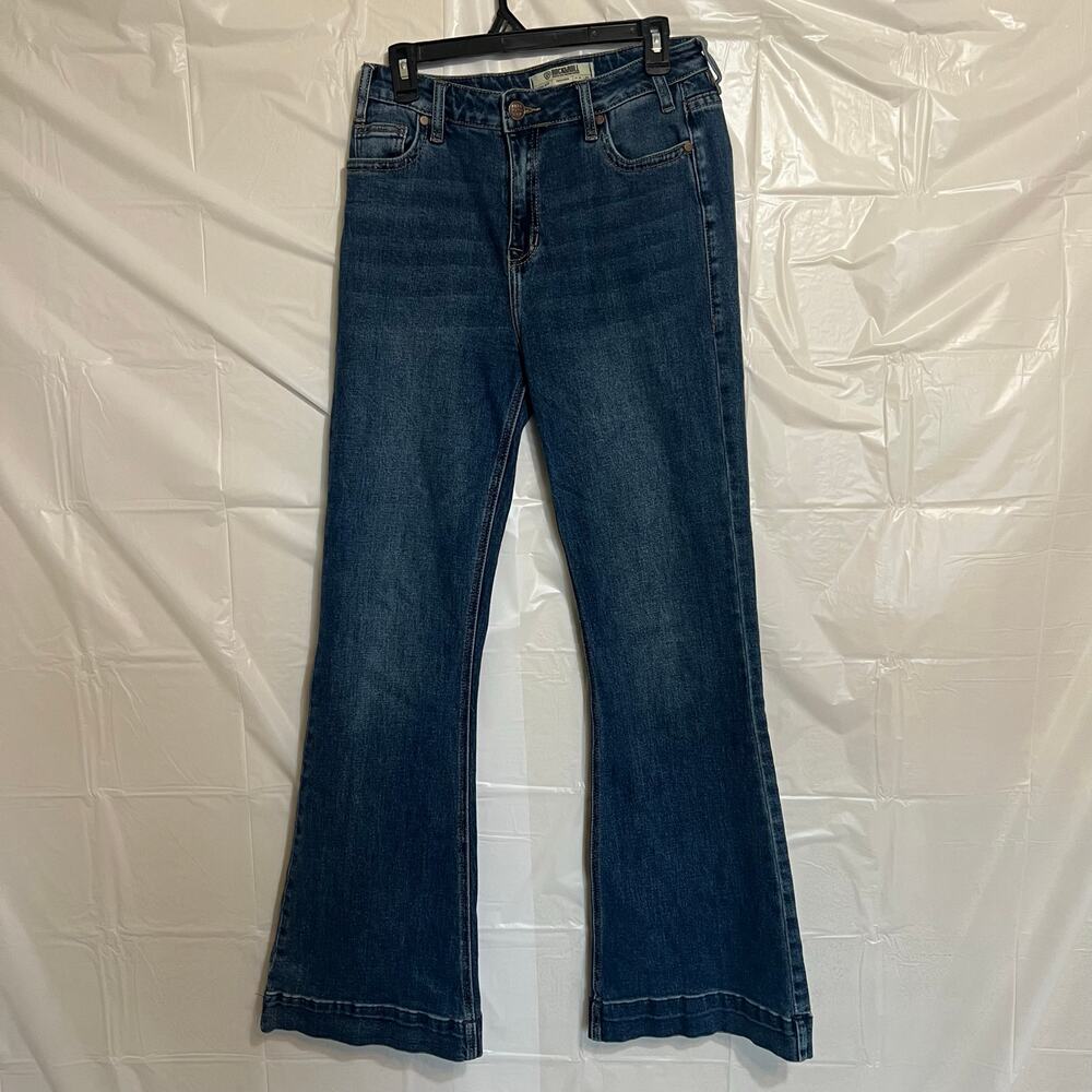 Rock & Roll Cowgirl High Rise Bootcut Jeans‎ W31 L34 Medium Wash Western Denim